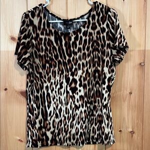 East 5th Animal Print Top